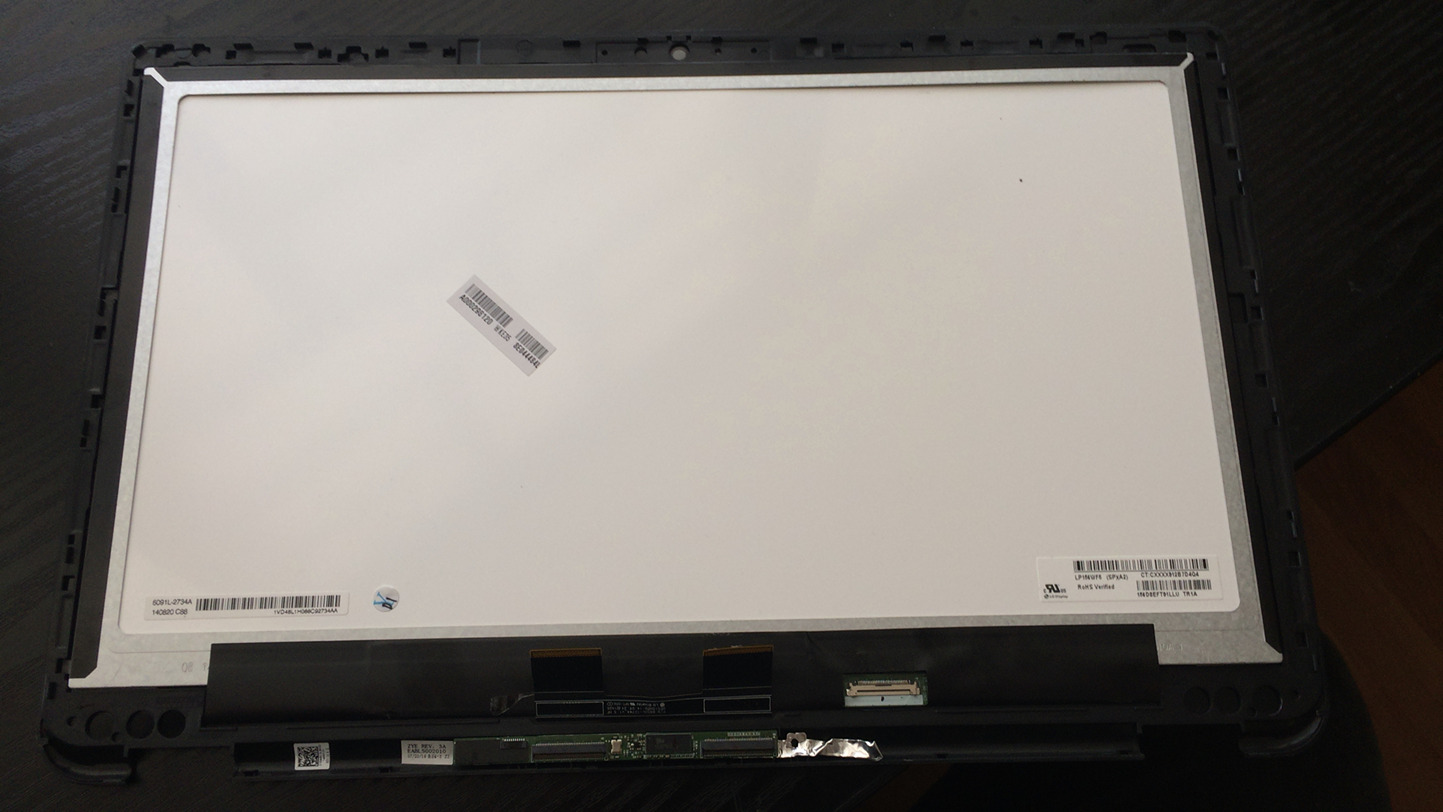 New Toshiba Satellite Radius P55W-B5220 P55W-B Series Touch Screen Panel Display assembly